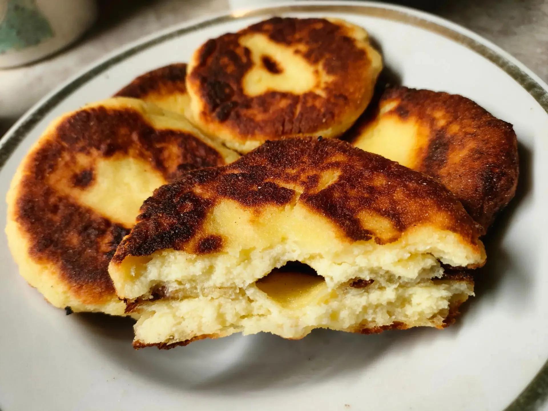 сырники по-мужицки с хрустящей корочкой)