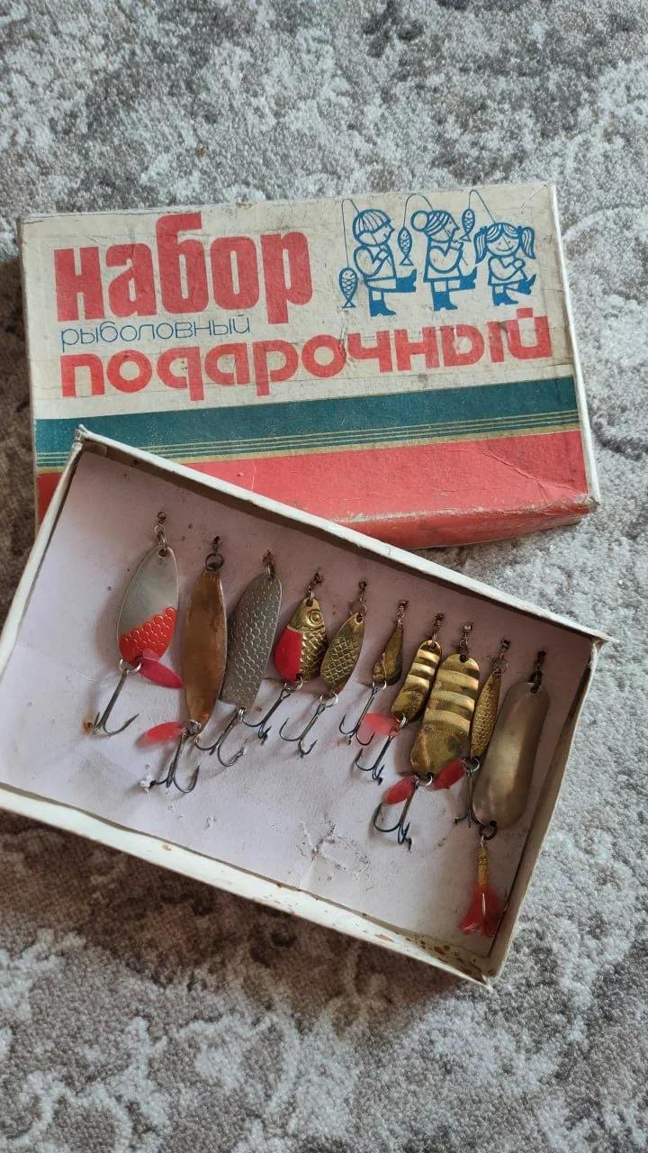 Раритетный набор блёсен СССР 1982 г. — новый — фото 5